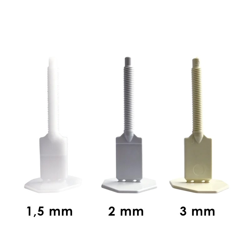 Gutjahr IndorTec FN-XT, Gewindelaschen beige 3,0 mm, Beutel 100 Stück (aussen)